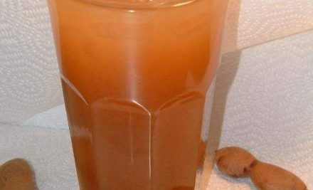 Jugo de jengibre y tamarindo