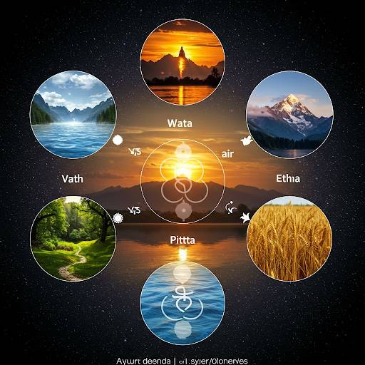 🌱 Ayurveda: Los 5 Elementos y los 3 Doshas 🔥