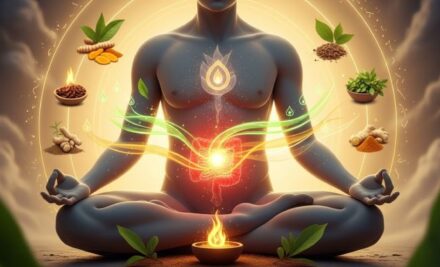 Alivio instantáneo de la inflamación abdominal con Ayurveda: remedios naturales, yoga y hábitos que funcionan