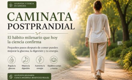 Caminata postprandial: el hábito milenario que hoy la ciencia confirma para regular la glucosa, mejorar la digestión y estabilizar la energía