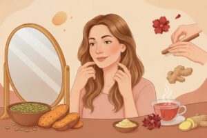 Cómo cuidar la caída del cabello en perimenopausia y menopausia con un enfoque ayurvédico