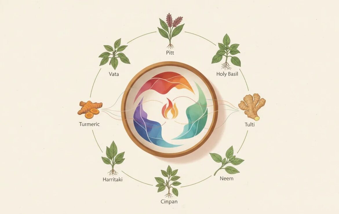 Cómo reducir la inflamación con Ayurveda: doshas, agni y 6 hierbas tradicionales