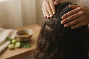 Cómo cuidar el crecimiento del cabello con remedios ayurvédicos y yoga